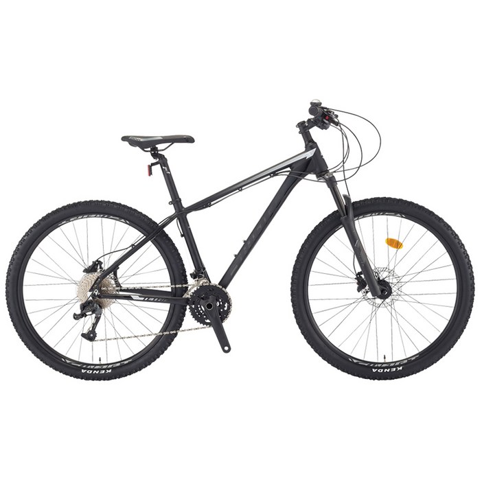 스마트 24년형 27.5 테트라 7XX 33단 MTB 자전거 LTWOO A9, 블랙 무광, 160cm, 1개