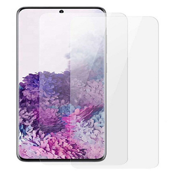 언박싱 TPU 풀커버 3D 지문인식 휴대폰 전면 액정보호필름 2p 세트