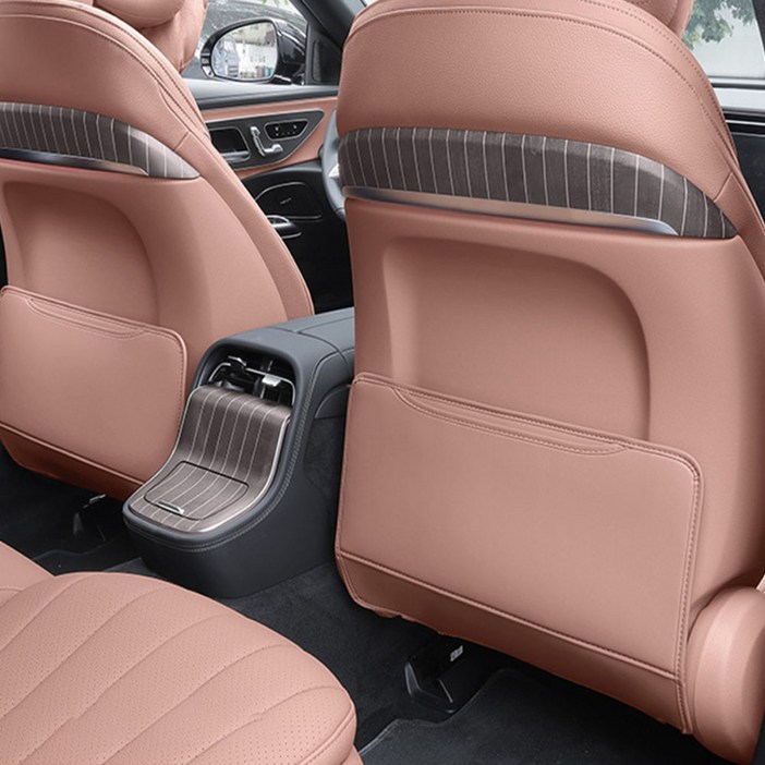 카에버 벤츠 호환 틈새수납 킥매트 킥커버 E클래스 24년 이후 모델 W214 운전석  조수석 하프 레귤러핏 세트, 통카 브라운, 1세트