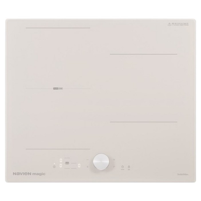 나비엔매직 전기레인지 인덕션 3구 베이지, ERI5053AF, 빌트인