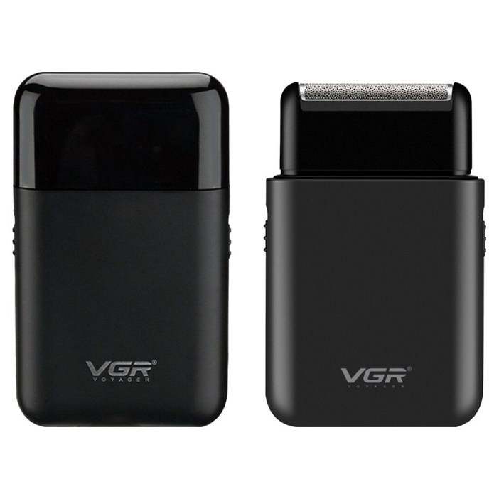 VGR 남성용 휴대용 충전식 미니 전기면도기