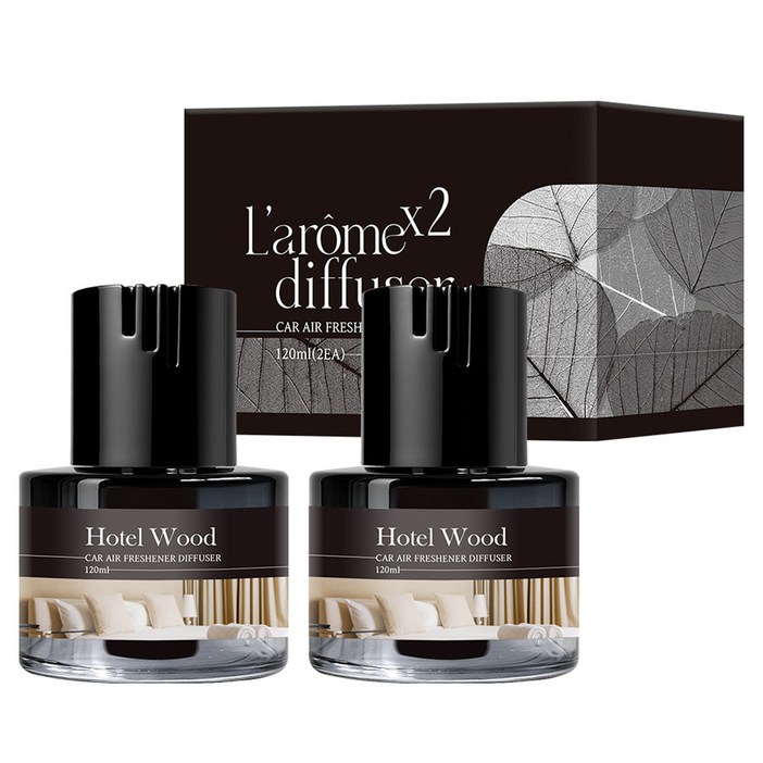 라홈 카 디퓨저 120ml 2개입