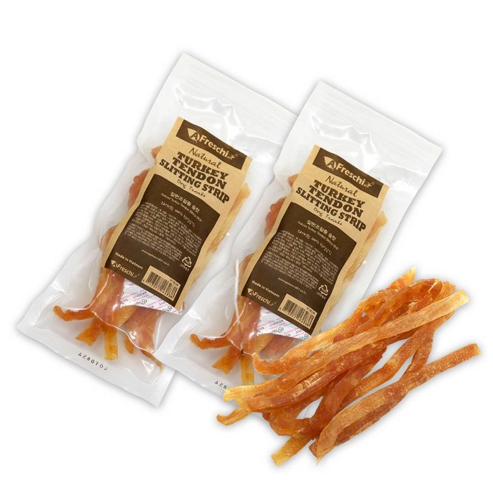 프레스키 터키츄 칠면조 힘줄 슬릿 85g