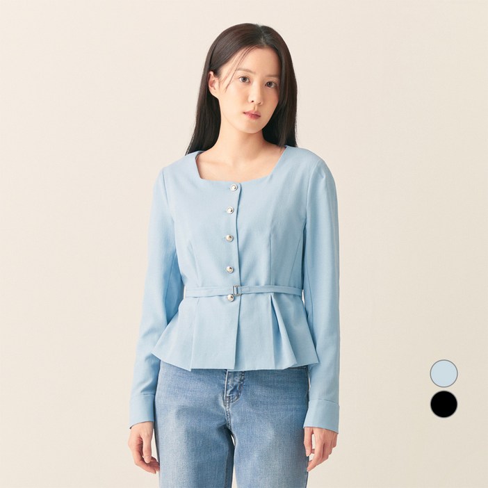 로엠 여성용 자켓형 블라우스