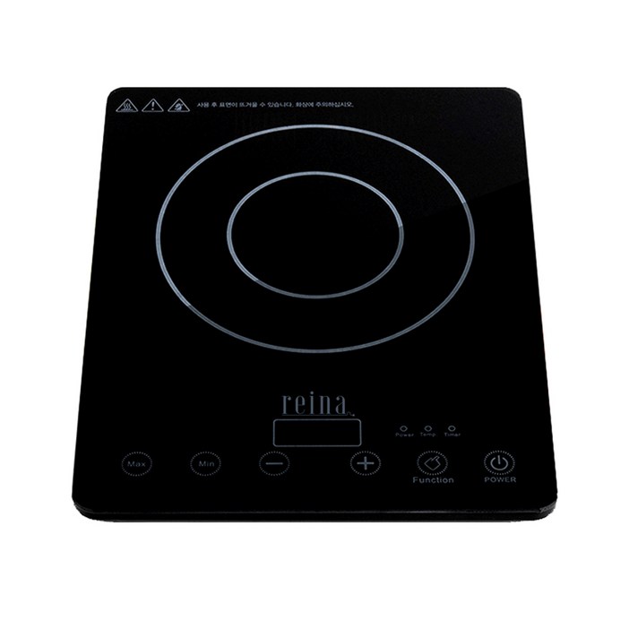 레이나 세라믹 보온잠금 슬림 인덕션 전기레인지 1구 자가설치