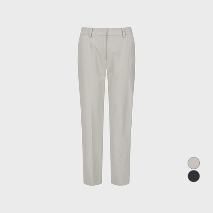 폴햄 여성용 탄성 슬림 슬랙스