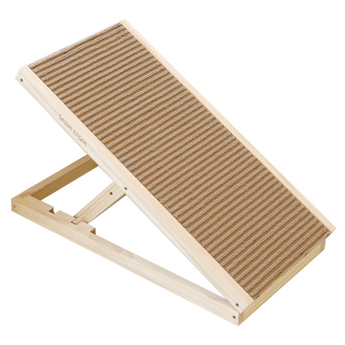 소심한호랑이 슬라이드 강아지 계단, 단일색상, 1개