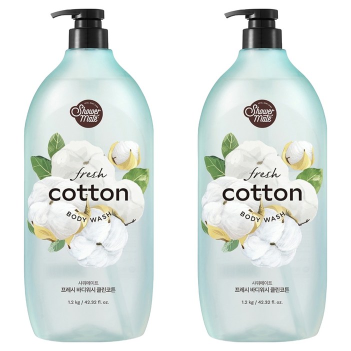 샤워메이트 바디워시 클린코튼
