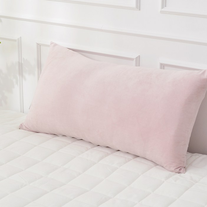 아이닉스 벨라 극세사 침대 헤드쿠션커버 솜포함