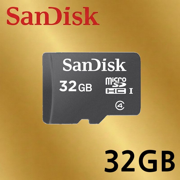 샌디스크 마이크로SD 메모리카드 CLASS4 QM