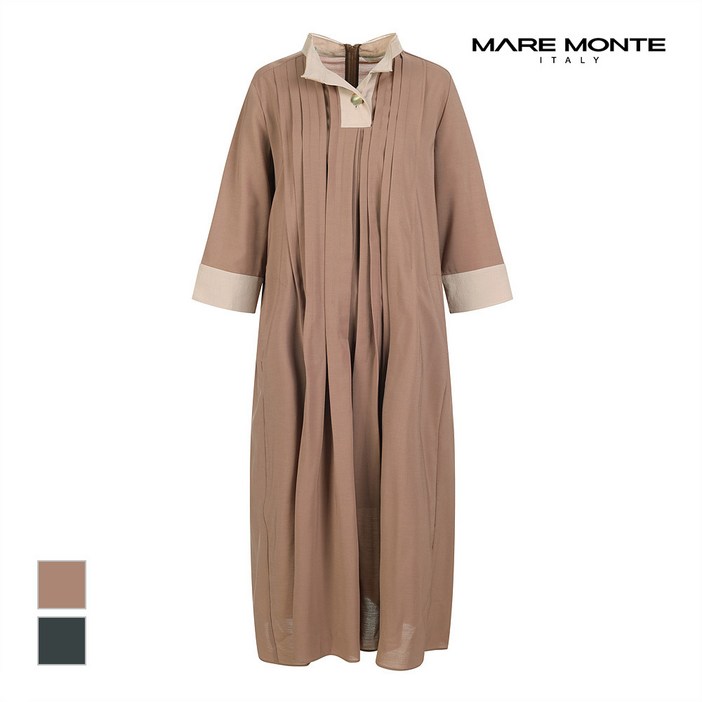 마레몬떼 주름디테일 원피스M224MOP12S0