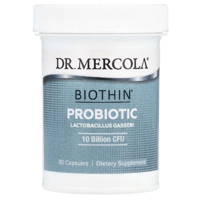 닥터멀코라 Biothin 프로바이오틱 락토바실러스 가세리 100억CFU 캡슐 30정