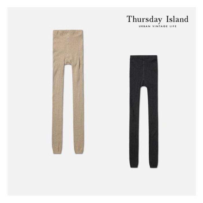 써스데이아일랜드 Thursday Island 스트라이프 레깅스(T226MLG131W)