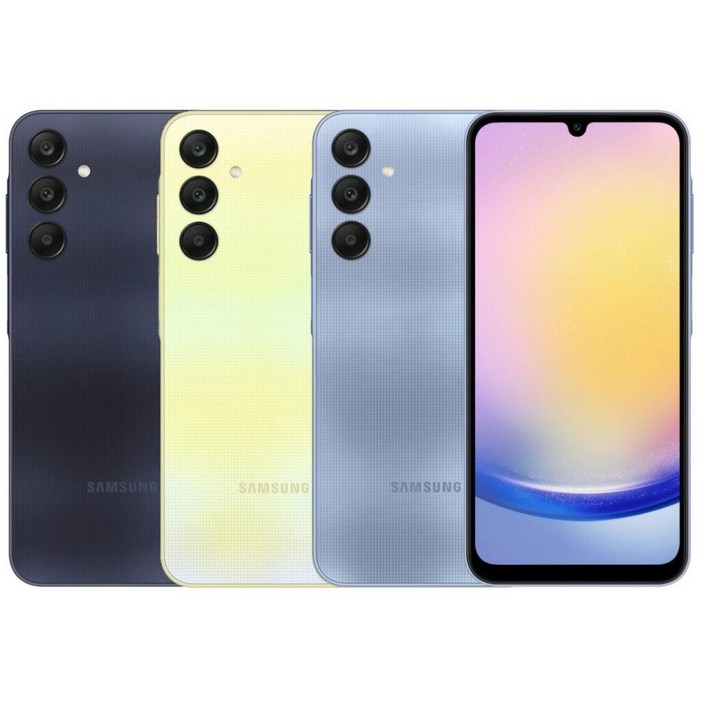 삼성전자 갤럭시 A25 단순개통 미사용 전시폰 2년보증AS 자급제 공기계, 128GB, 단순개통 미사용 옐로우