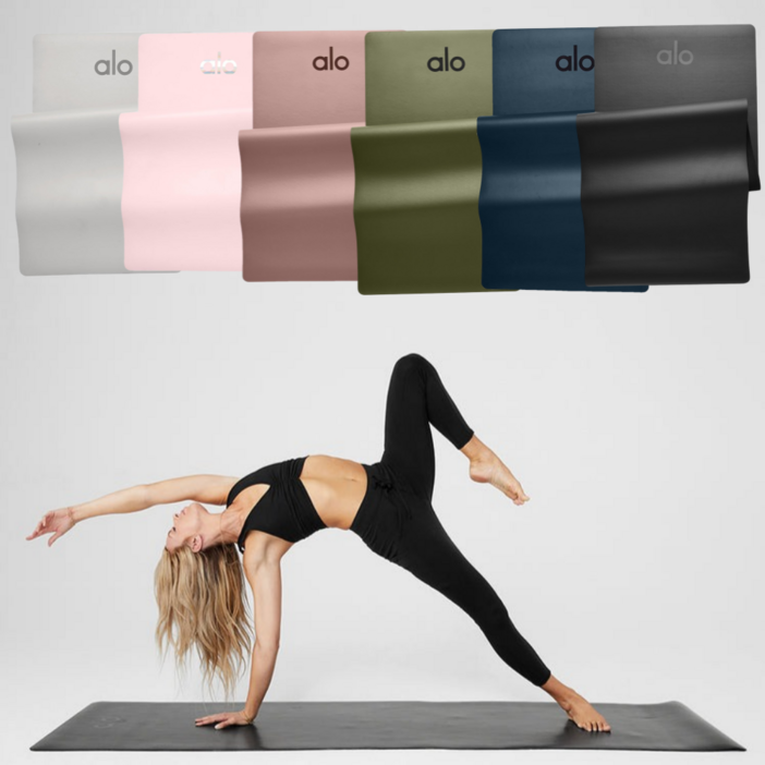 알로 alo 워리어 요가 매트 5mm