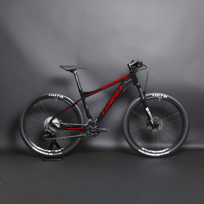 풀시마노 데오레 30단 락샥 유압 MTB 자전거, 블랙/레드, 1개