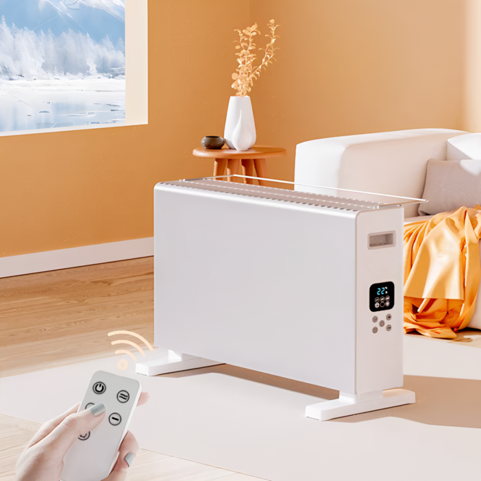 국내발송 RichMagic 리모컨 컨벡션 히터 가정용 전기 컨벡션히터 업소용 온풍기 거실사무실 스탠드형 온풍기