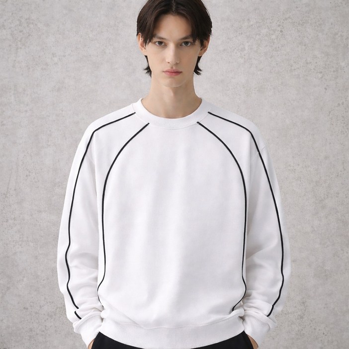 딥니스 아크라운드 맨투맨티셔츠