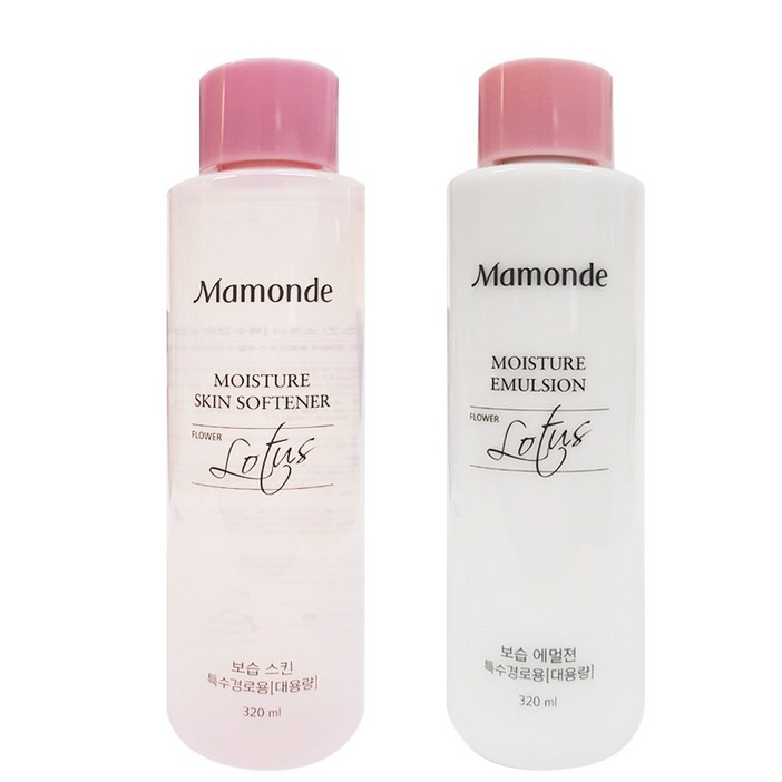 마몽드 모이스처 스킨 소프너 320ml + 모이스처 에멀젼 320ml 세트