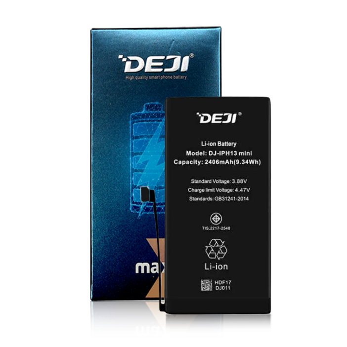DEJI 아이폰13미니 배터리 iPhone13 mini Battery 표준용량 수리키트 미포함 뎃지 아이폰배터리  DEJI한국총판