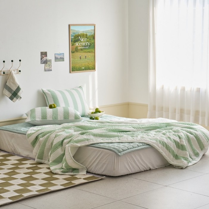 모던하우스 ON 팝핑 시어서커 차렵이불