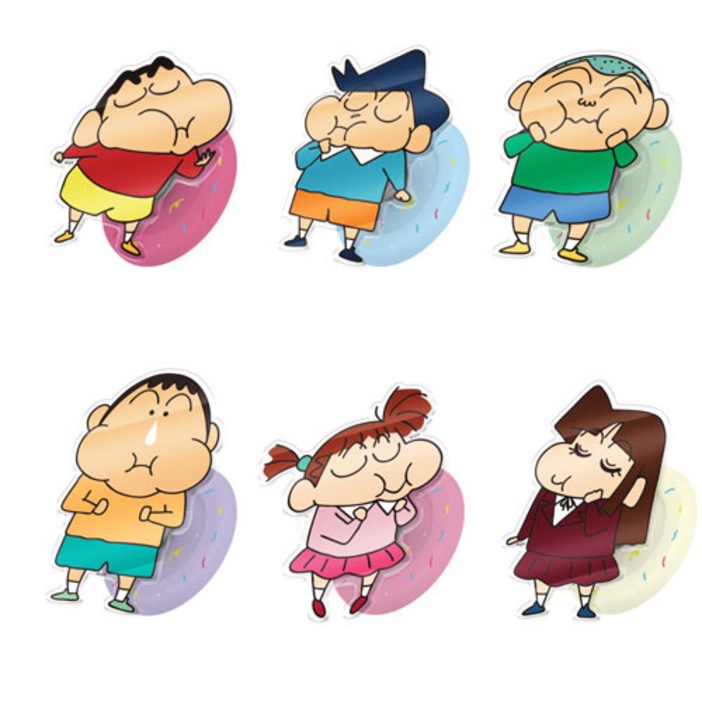 짱구 맥세이프 냠냠시리즈 마그네틱 자석 스마트톡 Wolf Boy 아이폰12 13 14 15 갤럭시S21 S22 S23 S24 Z플립3 Z플립4 Z플립5 Z플립6