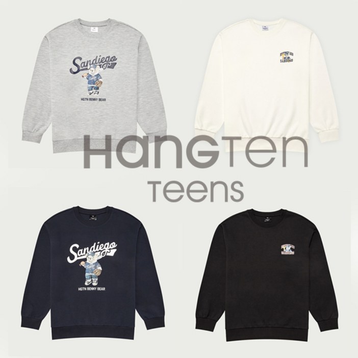 행텐틴즈 더블페이스 베니 맨투맨