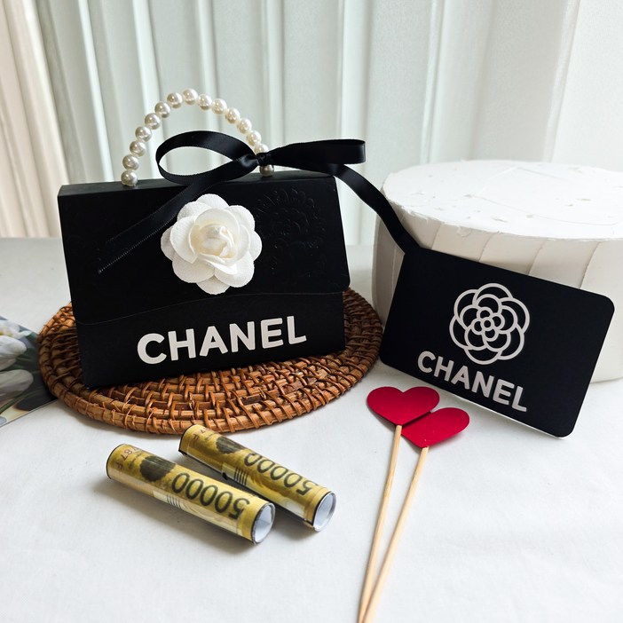 명품백 돌돌 용돈 박스 엄마 어머니 아내 여자친구 생신 선물 이벤트