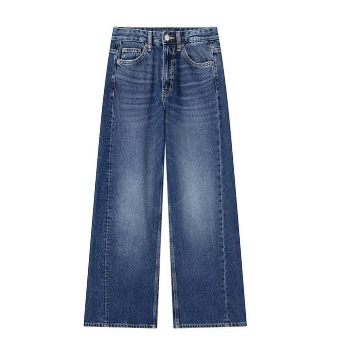 ZARA 자라 여성 와이드핏 청바지 캐주얼 데님팬츠