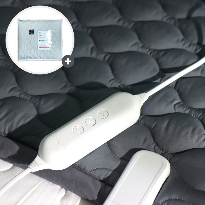 전자파없는 26년형 한일의료기 x 오테너 IOT 그래핀 탄소매트 특허받은 20온스 두툼한 카본매트, 03. 퀸 단일난방 150x200, 딥네이비