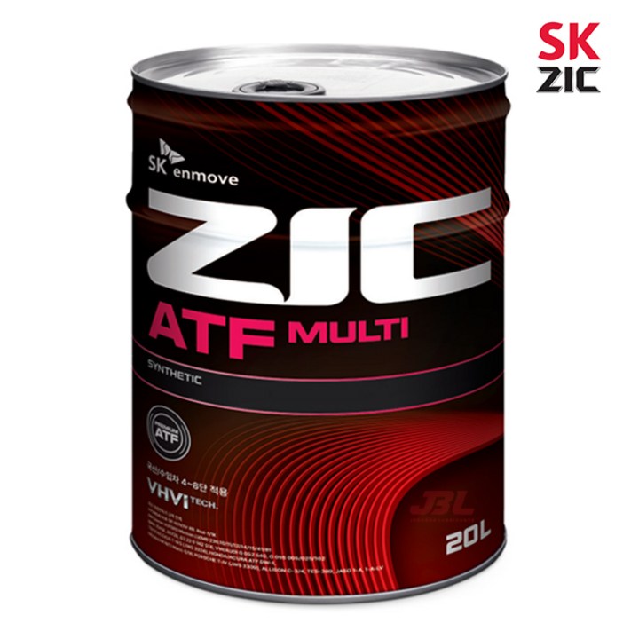 SK엔무브 지크 ATF MULTI 멀티 20L (자동오토미션오일, 4단-8단), 1개, 단일상품