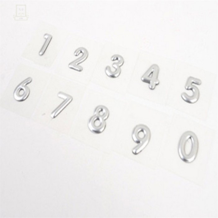 스토어-다유 영문 이니셜 스티커 A타입 1P 소형이니셜스티커부착식