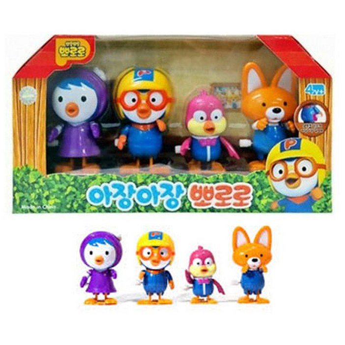 뽀로로 아장아장 완구 4종 세트