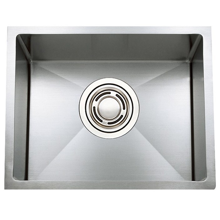 백조씽크 SQSR500 사각싱크볼 씽크볼 교체(배수구포함), 1세트