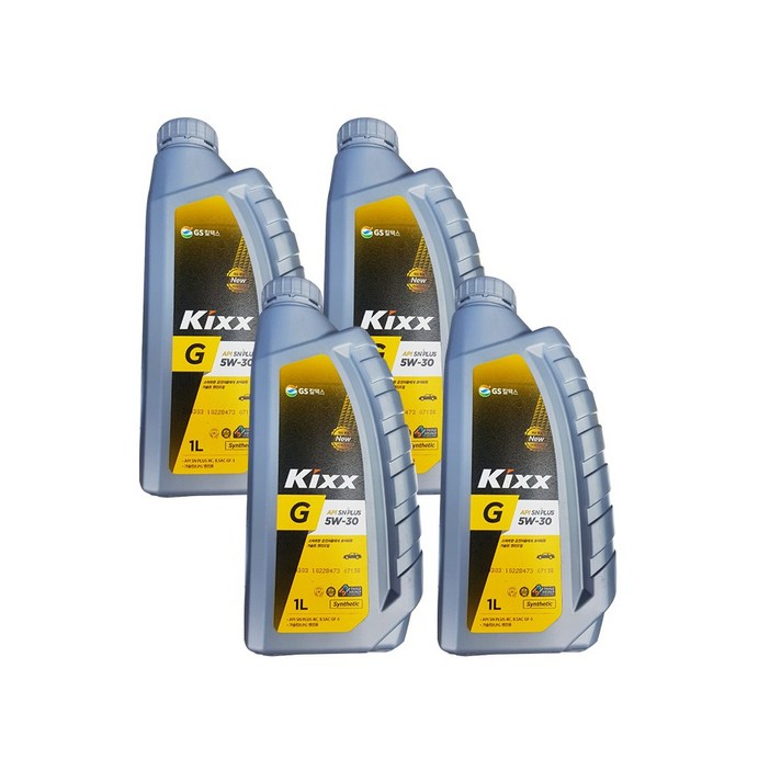 [총 4개] 4행정 엔진오일 GS칼텍스 KIXX 1L(1000ml)