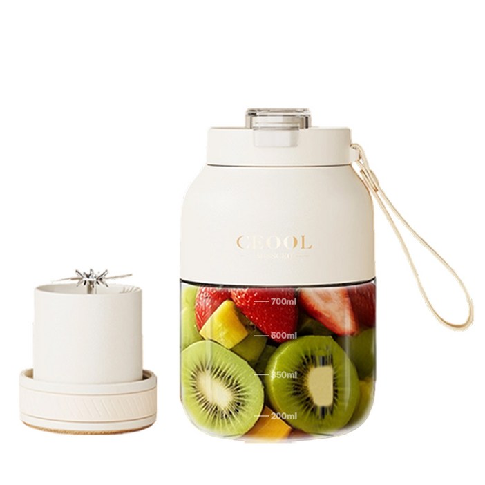 인플리바타 무선 다용도 소형 블렌더 휴대용 가정용 26중 칼날 미니 믹서기