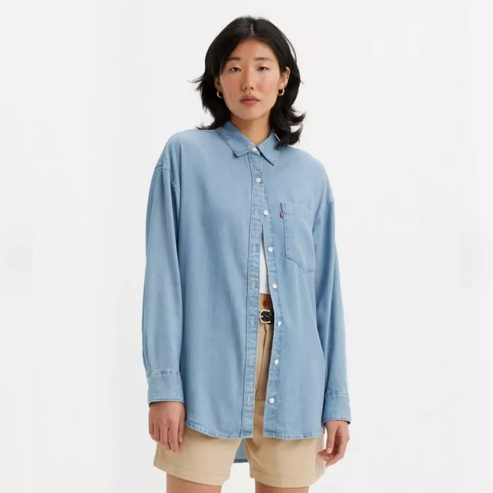 리바이스 여성 노라오버사이즈 셔츠A33620038수원터미널리바이스