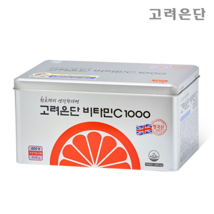 고려은단 비타민C 1000, 600정, 1개 - 쇼핑앤샵