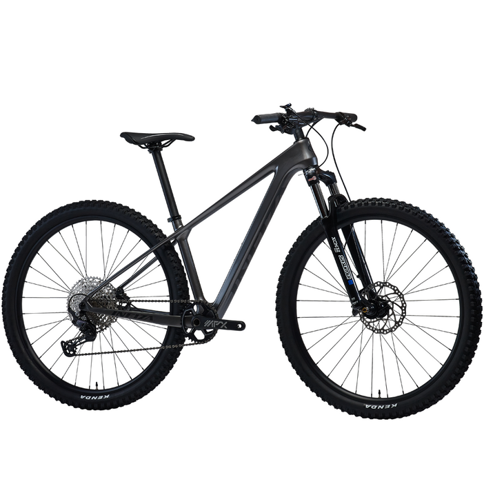 알톤스포츠 인피자 XZ9 29인치 MTB 카본 자전거 시마노 데오레 12단 유압식, 스모크블랙, 1개