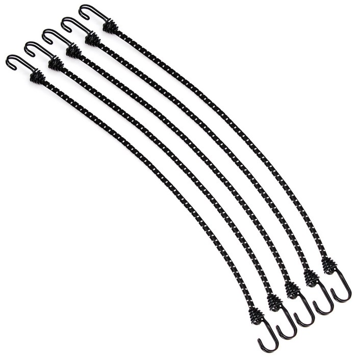 유니티23 휘지않는 더블후크 스트레치코드 투훅 탄성로프 5P