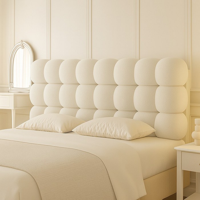 침대 헤드쿠션 가드 모찌 침대 헤드 쿠션 구름 등받이 커버 보드 리폼 등 머리 벽 가드