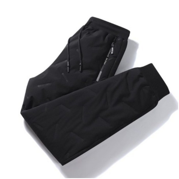 춘게엘 M7XL 빅사이즈 겨울 남녀공용 기모 패딩 바지 시보리 r012