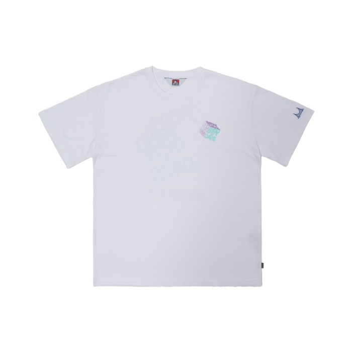 벤데이비스 BEN DAVIS ORIGINAL CUBE PRINT TEE 반팔티 화이트 매장정품 216745