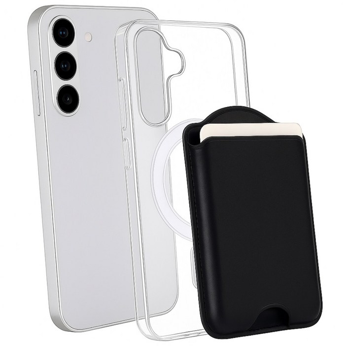 SUMSTU 갤럭시 맥세이프 케이스 카드 케이스 세트