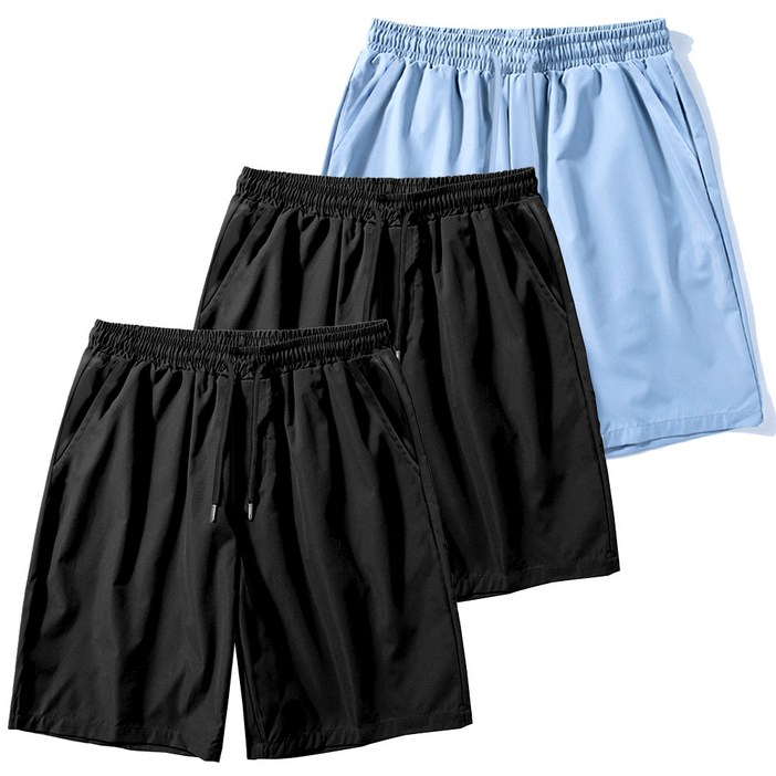 문컬렉션 남녀공용 시원한 여름 쿨반바지 5부 팬츠 스포츠 트레이닝 쿨링 쇼츠