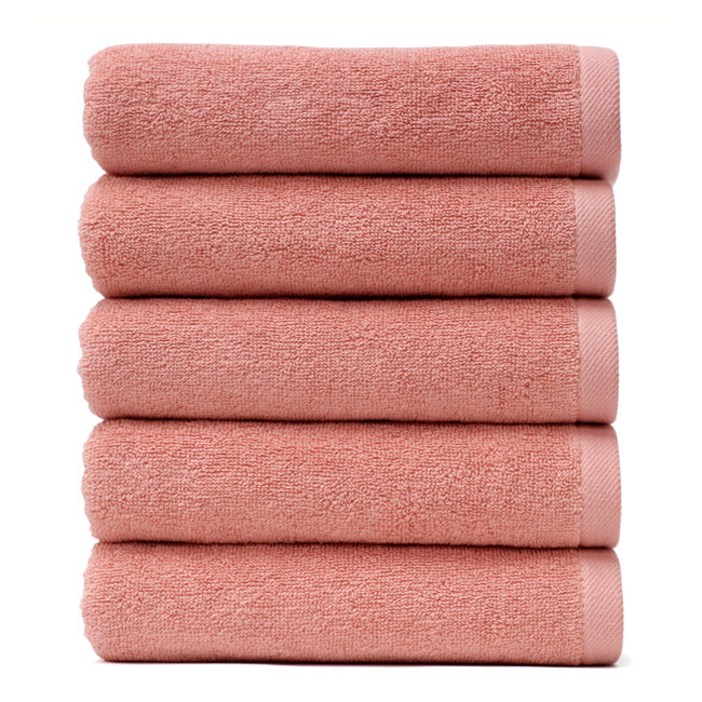 100국내생산 타월톡톡 호텔수건 30수 140g 고급 수건, 피치, 15장