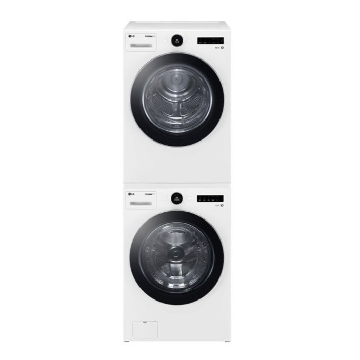 LG전자 트롬 세탁기 화이트 23kg  건조기 화이트 20kg 세트 FX23WNA2WA 방문설치