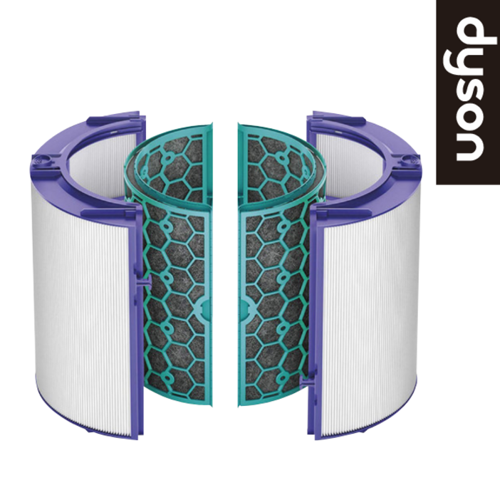 정품 다이슨 공기청정기 필터 헤파활성탄소 분리형 1세트 Dyson TP04 HP04 DP04 교체용 당일배송, 1개, TP06 TP07 TP09 PH04 HP09
