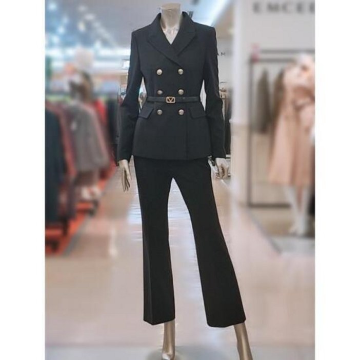 백화점 미니멈 더블버튼 정장 세트 AWMYWJP0980A 310484