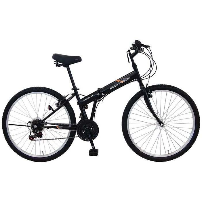 삼천리자전거하운드 시애틀F26 접이식 자전거 시애틀 F 21단 26 155cm 이상 생활용 C.MTB 컴포트 MTB, 170cm, 1개, 블랙미조립박스